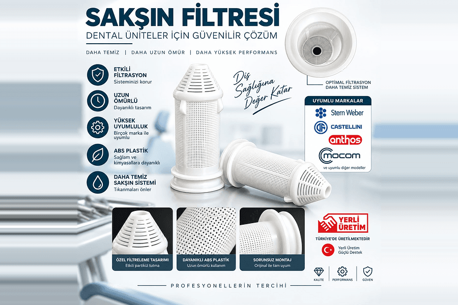 Anthos – Castellini – Stern Weber Uyumlu Sakşın Filtresi